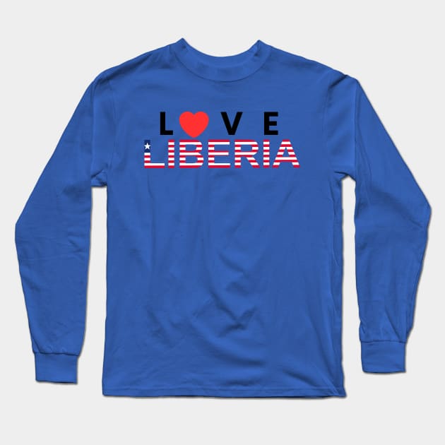 Liberia Long Sleeve T-Shirt by Amharic Avenue